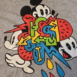 Disney Mickey Mouse T-Shirt Youth XL "Colorful Mickey"